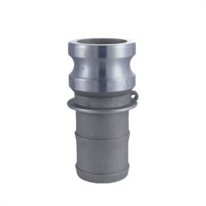 aluminium type e male adaptor x hose tail